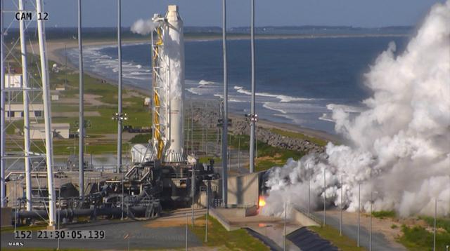 ORBITAL ATK CONDUCTS TEST OF ANTARES FIRST STAGE - Explore Deep Space