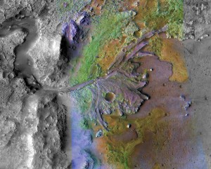 Jezero Crater, Image Credit: NASA/JPL-Caltech/MSSS/JHU-APL